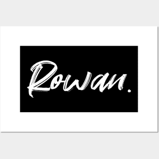 Name Rowan Posters and Art